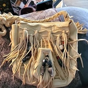 Native American Handmade doe-skin purse